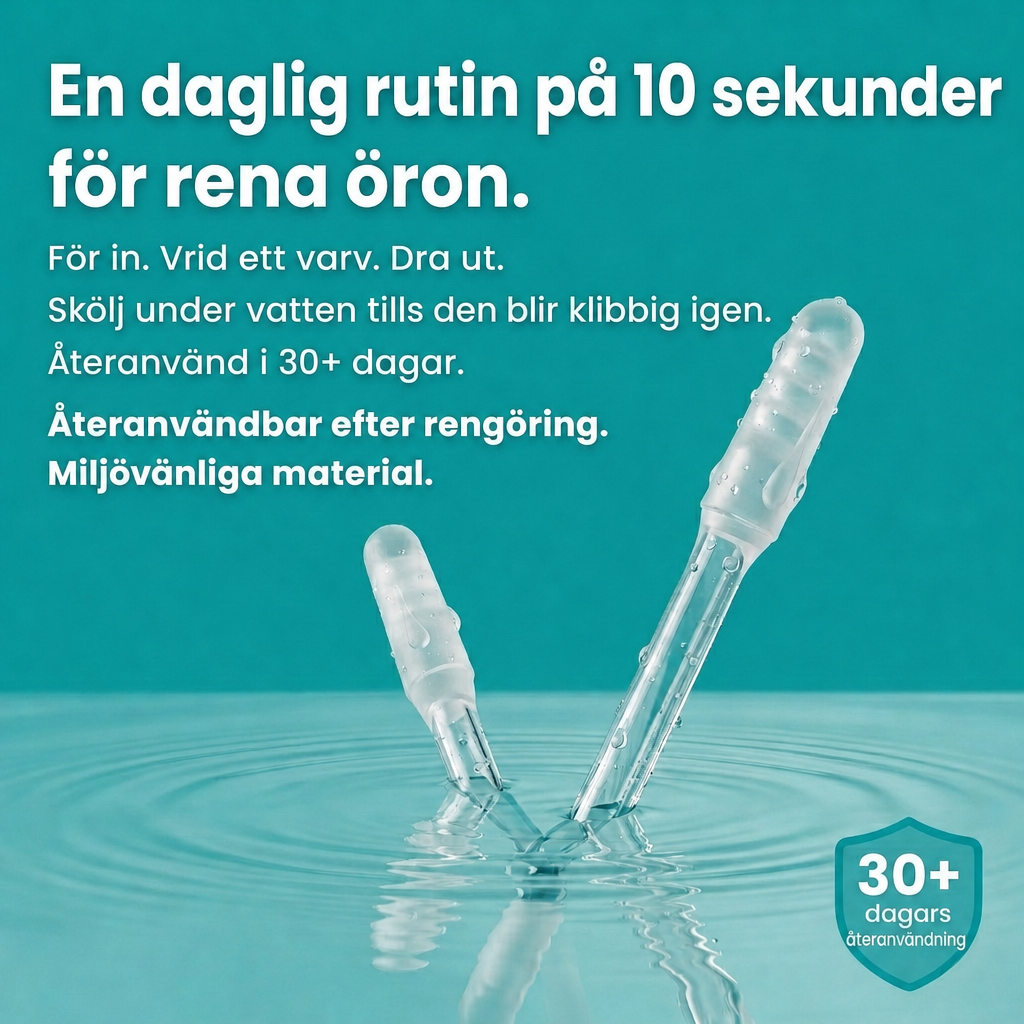 Örontops med klibbig spets