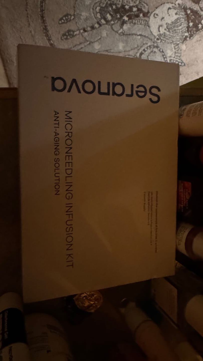 Kundrecension med foto av 3 månaders förbrukning - Novacares mikroinfusionssystem